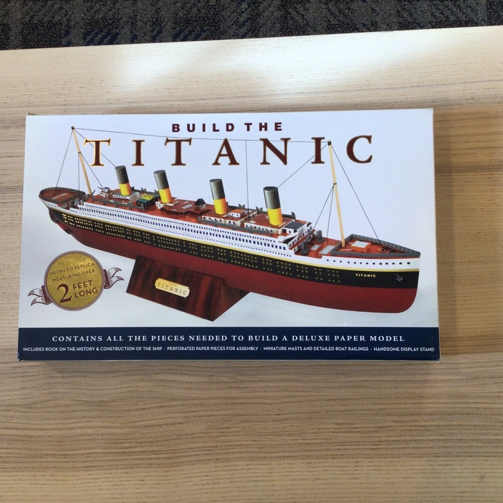 Build the Titanic construction kit